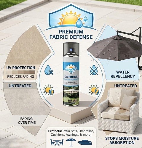 Outdoor fabric protector - fabric,
